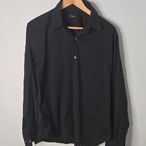 Theory Men's Black Shirt